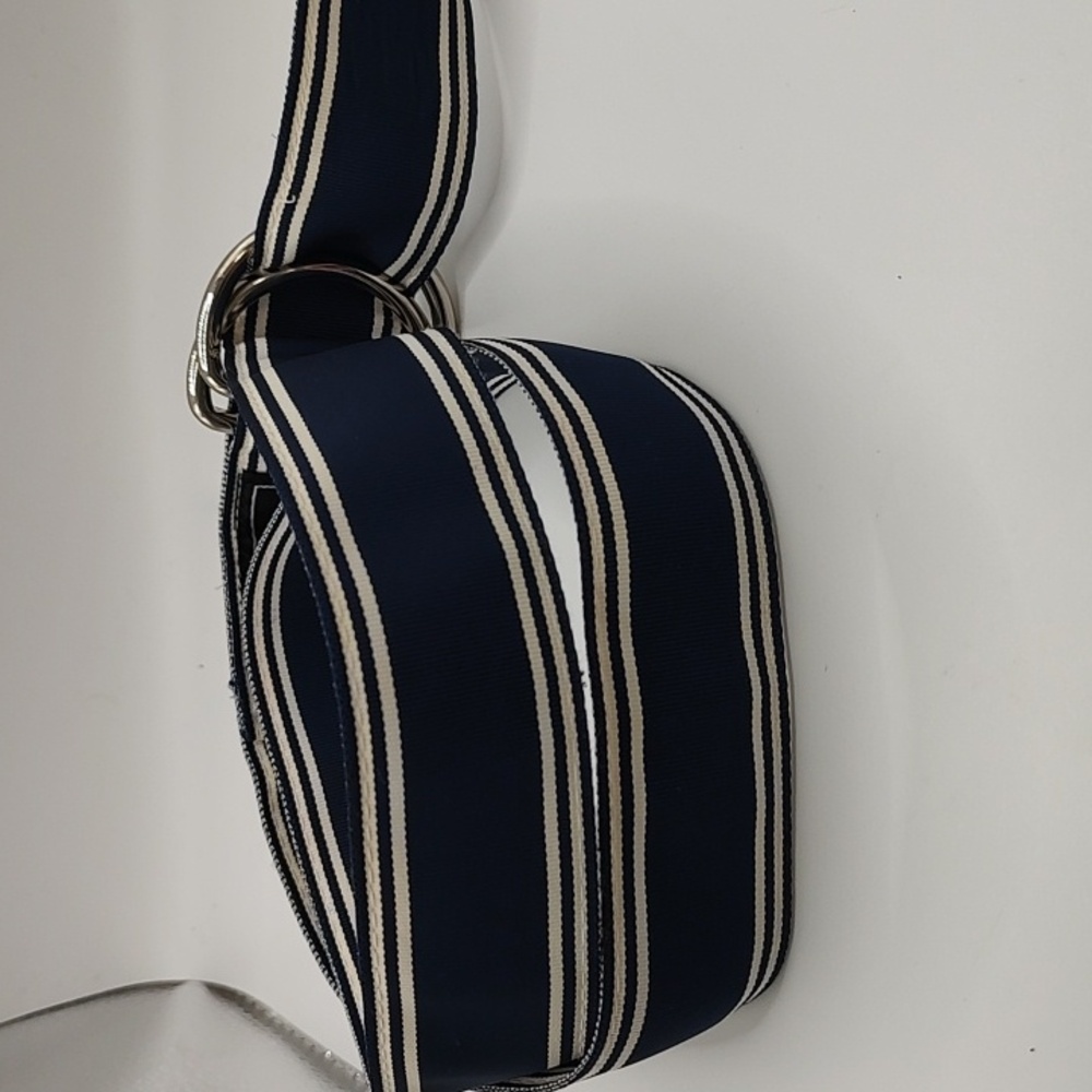 Peter Beaton Blue and White Striped Belt Beach Ribbon Vibe - Picture 6 of 11